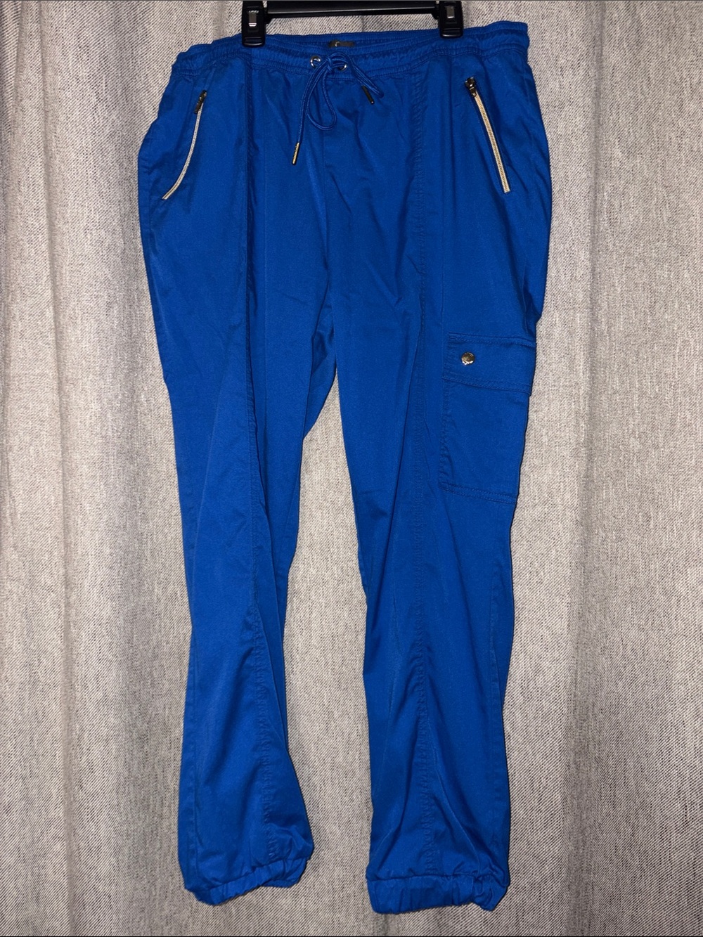 Jaanuu Royal Blue scrub pant Joggers with cargo pocket legacy style J95041